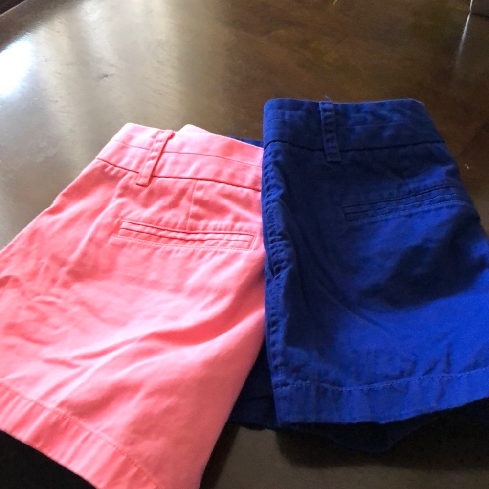 Two pairs of shorts from J.Crew